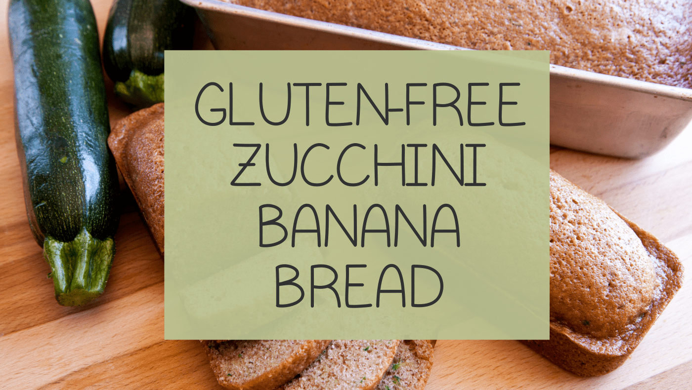 Dairy free Gluten free zucchini banana bread recipe