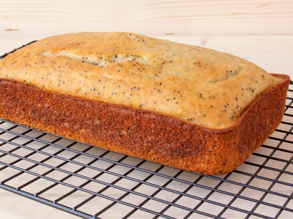 Lemon Poppy Seed Loaf Gluten free Dairy-free Recipe