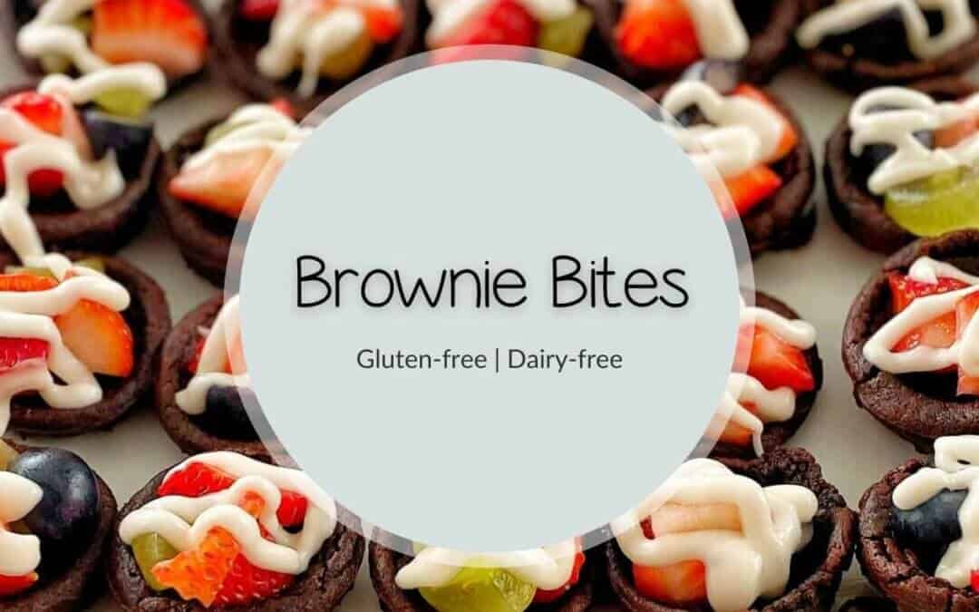 Gluten & Dairy-free Sweet Potato Brownie Bites