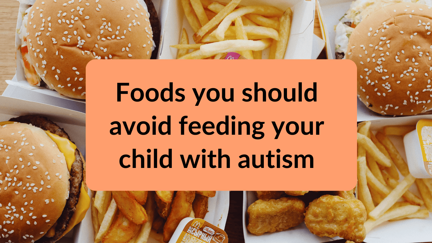 Foods you should avoid feeding your child with autism
