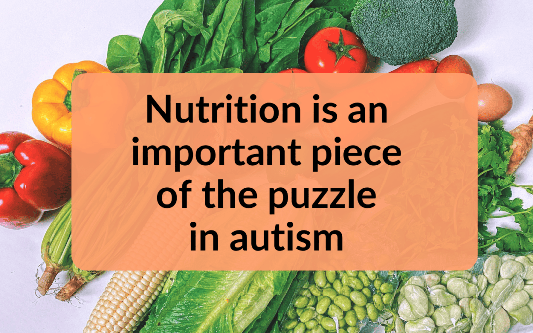 Nutrition, an important piece of the puzzle in autism