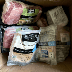 How much is butcher box per month?