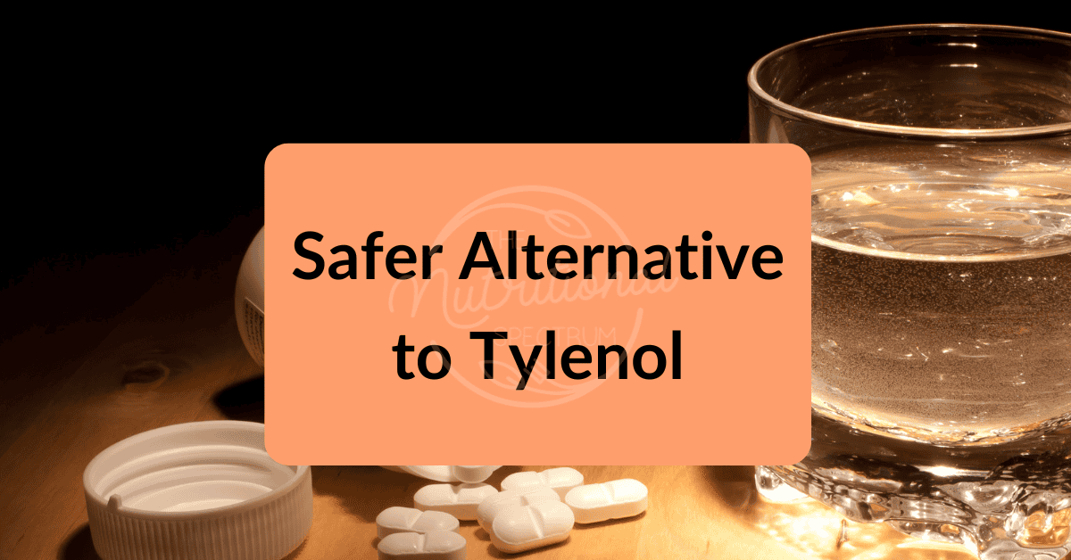safer alternative to tylenol