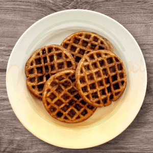 gaps banana strawberry waffles